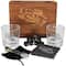 The Memory Company NCAA Boxed Drinkware Set with Coasters